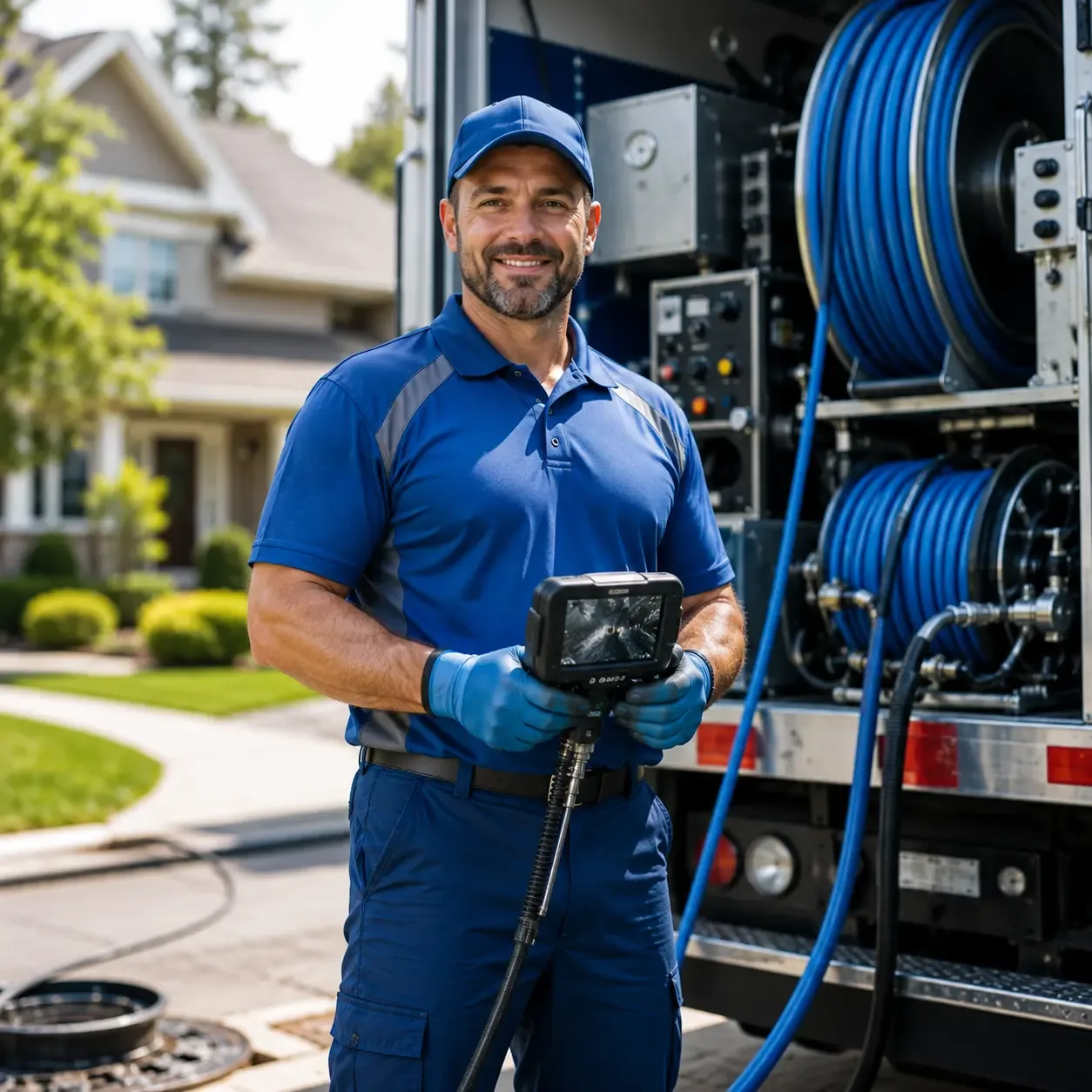 Local outdoor drain cleaning specialists in Lahmansville, WV